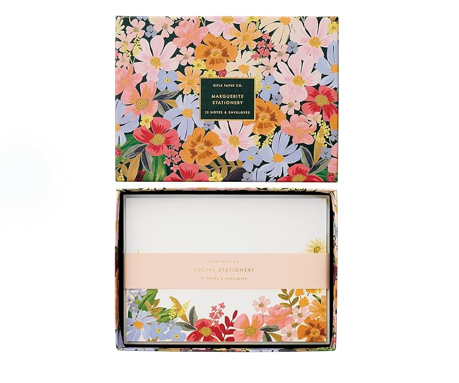 【色: Pastel Marguerite】【Rifle Paper Co.】 Amazon.com : RIFLE PAPER CO. Marguerite Social Stationery